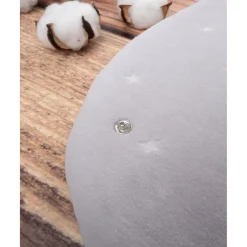 Prenatal Saco de dormir en felpa gris con estrellas - TOG 3