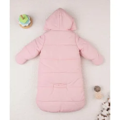 Prenatal Saco de nieve rosa para niña