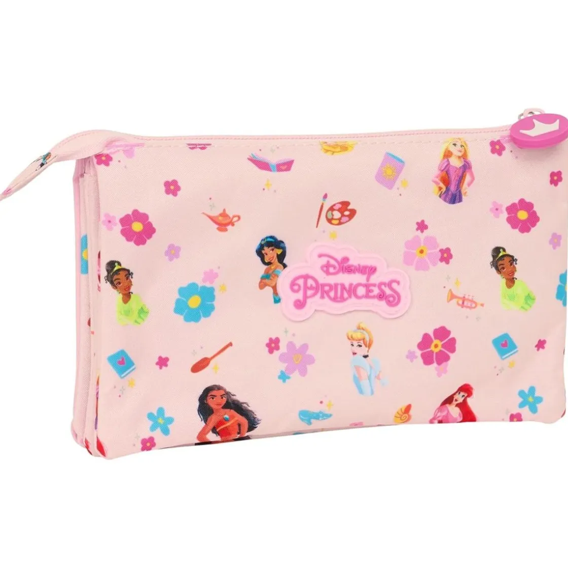 SAFTA - Princesas Disney - Portatodo Triple Princesas* Material Escolar