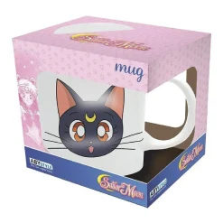 ABYSSE CORP Sailor Moon - Taza de Cerámica 320 ml Luna y Artemis* Merchandising