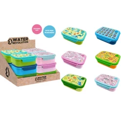 CLASSICS REVOLUTION, S.L. Sandwichera infantil con válvula 17,5 x 13 cm (varios modelos)* Material Escolar