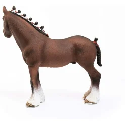 SCHLEICH - Caballo Clydesdale Farm World ㅤ* Coleccionables Y Mini Mundos