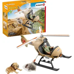 SCHLEICH PRODUKTIONS Schleich - Helicóptero de salvamento de animales