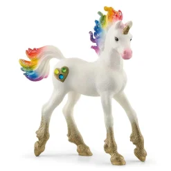 SCHLEICH - Juguete unicornio arcoíris Bayala para niños y niñas ㅤ* Coleccionables Y Mini Mundos
