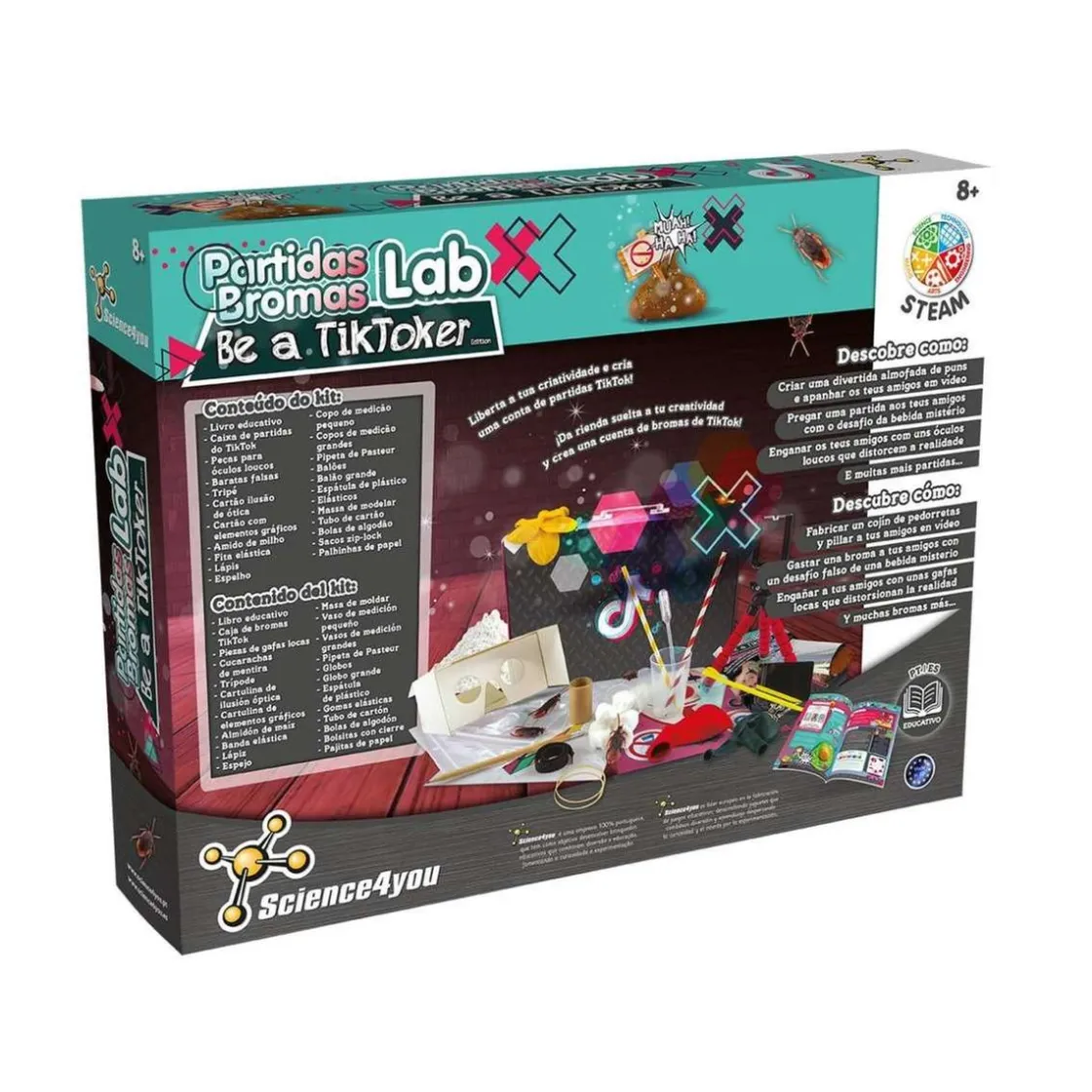 SCIENCE FOR YOU Science4you - Bromas Lab Edición TikToker* Steam