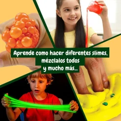 SCIENTIFIC TOYS Science4you - Kit de Slime Apocalipse con Fluffly, Butter Slime y Arena Movediza de Zombi ㅤ