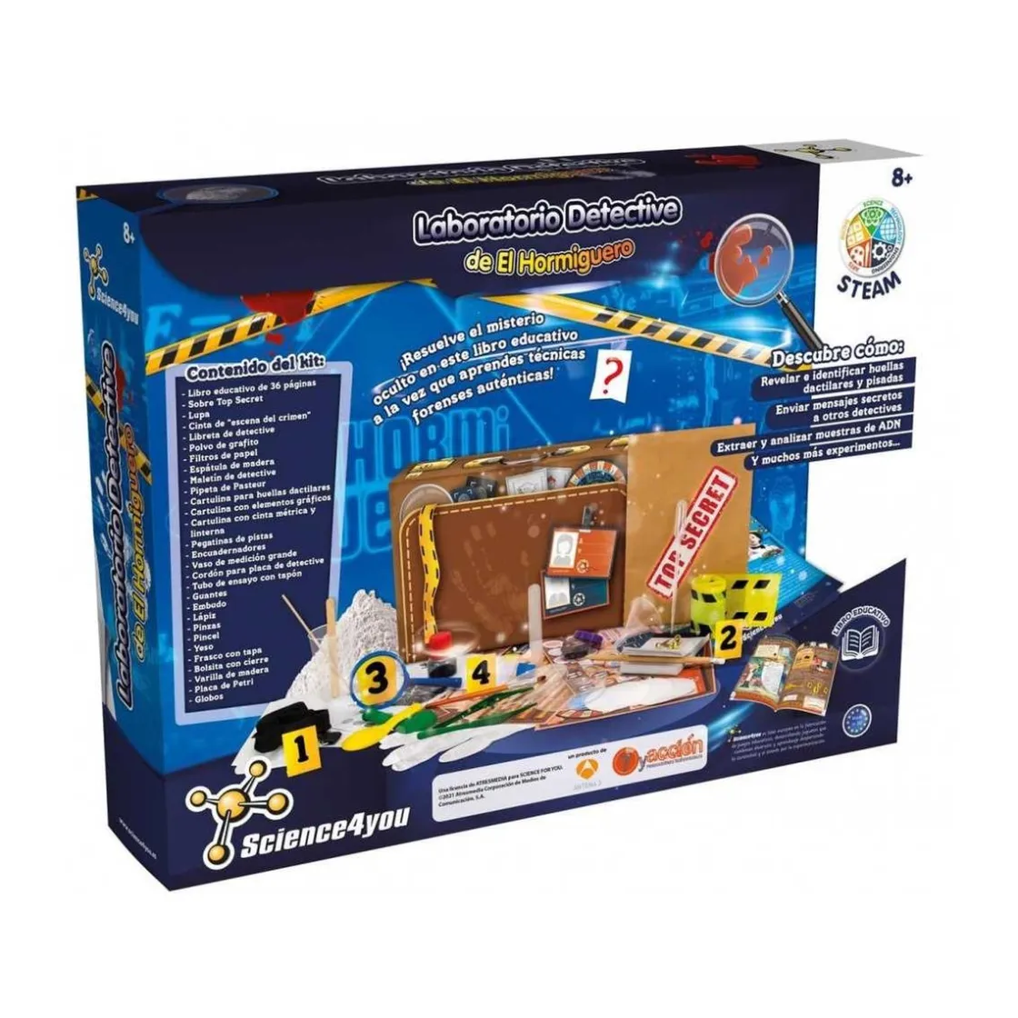 SCIENCE FOR YOU Science4you - Laboratorio detective de El Hormiguero* Steam