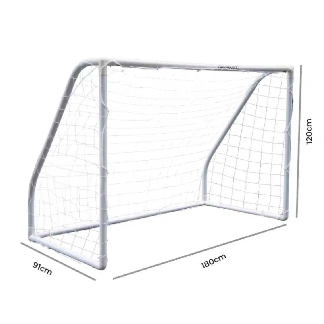 DEVESSPORT Set 2 porterías pvc blancas* Deportes