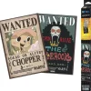 ABYSSE CORP Set 2 posters One Piece - Chibi Wanted Brook & Chopper 52x38* Friki Zone|Merchandising