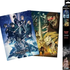 ABYSSE CORP Set Chibi de posters Ataque a los Titanes* Friki Zone|Merchandising