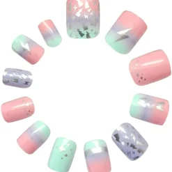 STUDIO CREATOR Set de 24 uñas adhesivas Wow Generation multicolor* Estilo De Vida