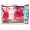 LOGITOYS SA Set de 4 Vestidos de Muñeca