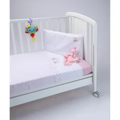 Prenatal Set de Cuna Niña "Cerbiatto"* Ropa De Cama·Sábanas Y Mantas|Recién Nacido·Ropa De Cama
