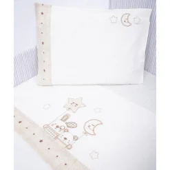 Prenatal Set de cuna/carrito – juego de 3 piezas de sábanas