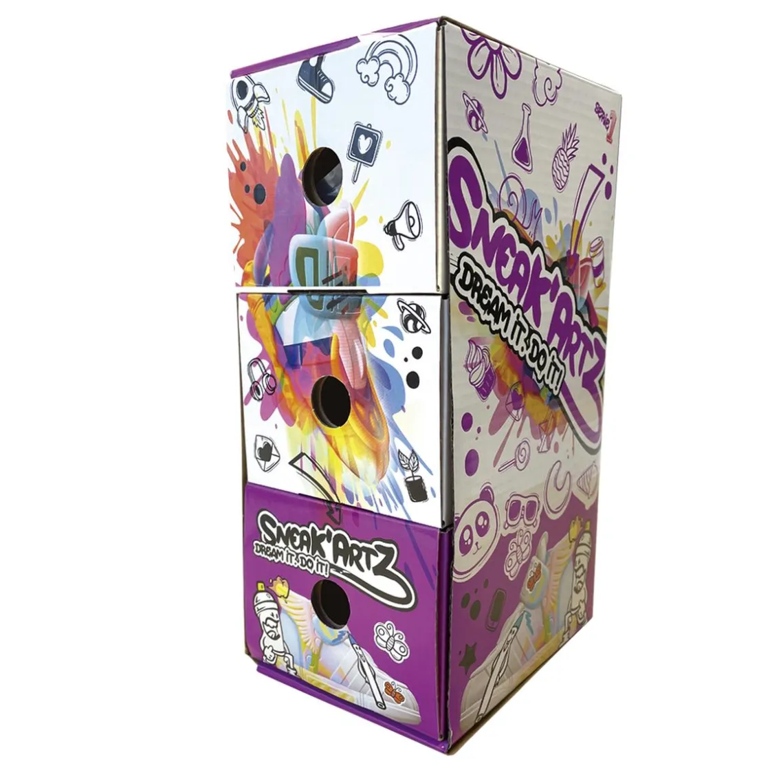 TOY PARTNER S.A. Set Sneak'Artz Spray* Arte Y Manualidades