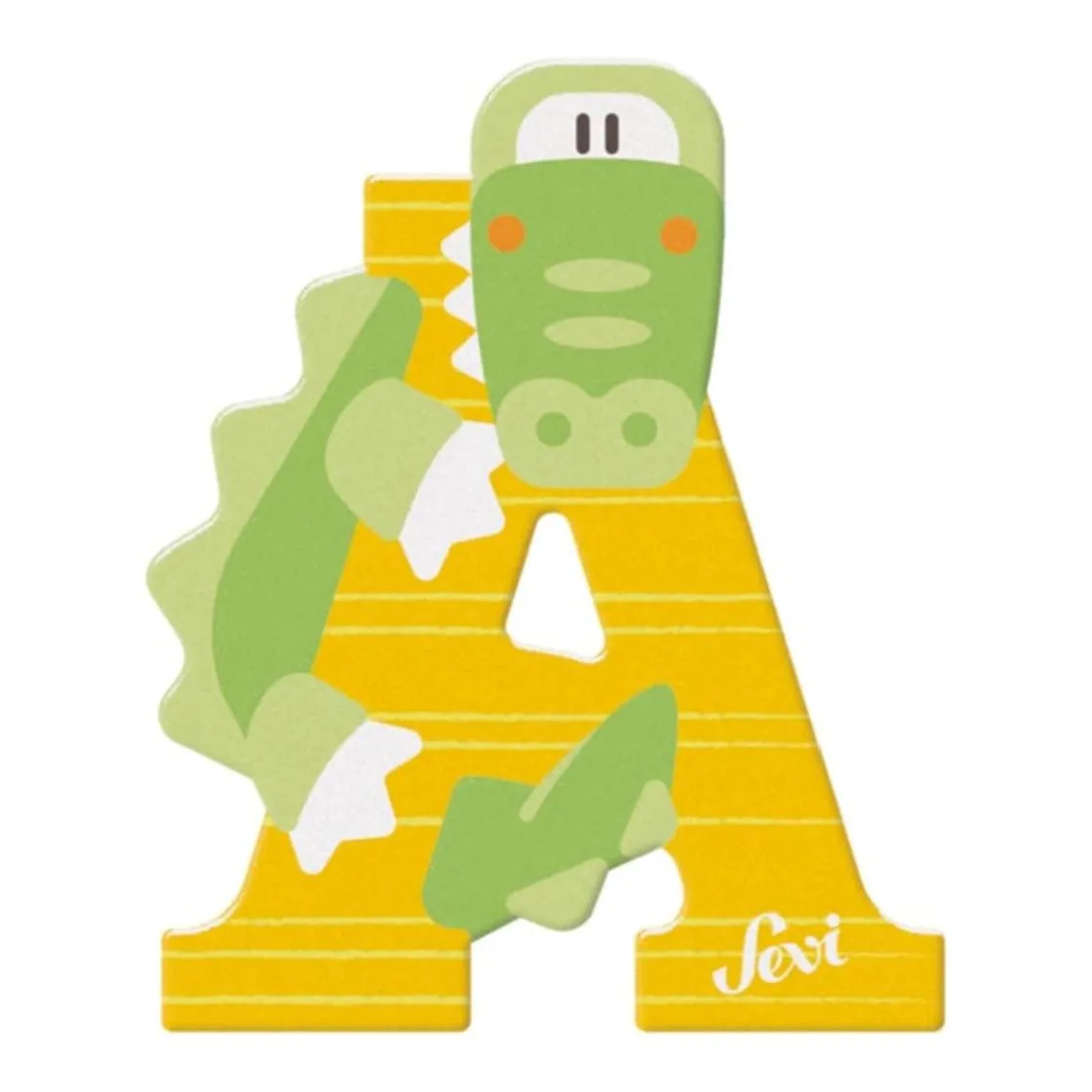 PRENATAL Sevi - Letra A de madera (varios colores)