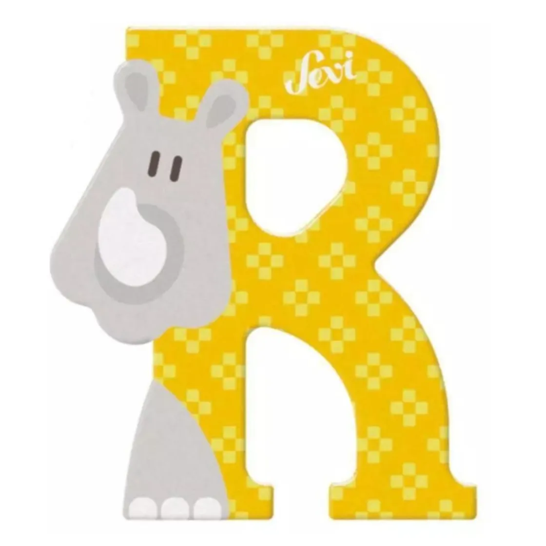 PRENATAL Sevi - Letra R de madera