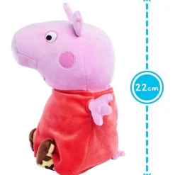 SIMBA TOYS Simba - Peppa Pig - Peluche con sonido Peppa Pig, suave y agradable, 25-33 cm ㅤ