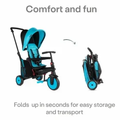SMARTRIKE STR 3 Plus Blue – Triciclo evolutivo