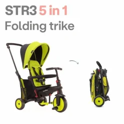 SMARTRIKE STR 3 Plus Green – Triciclo evolutivo