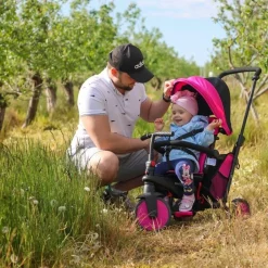 SMARTRIKE STR 3 Plus Pink – Triciclo evolutivo* Motos Y Triciclos