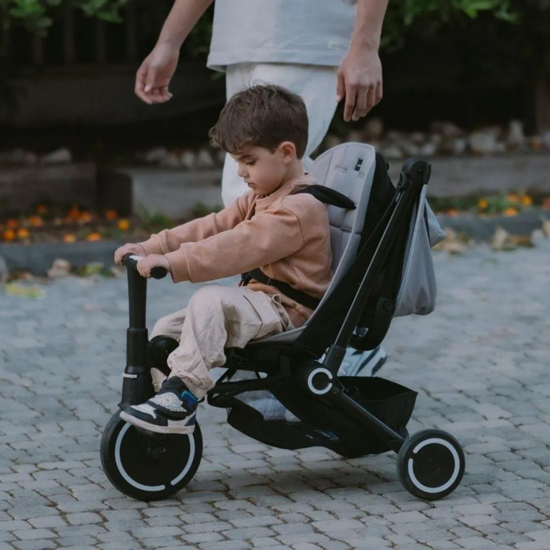 SMARTRIKE Traveler Everest White – Silla de paseo / Triciclo 4-en-1* Sillas De Paseo Y Accesorios·Sillas De Paseo