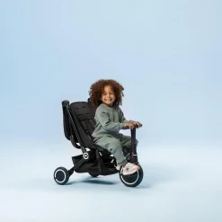 SMARTRIKE Traveler Onyx Black – Silla de paseo / Triciclo 4-en-1* Sillas De Paseo Y Accesorios·Sillas De Paseo