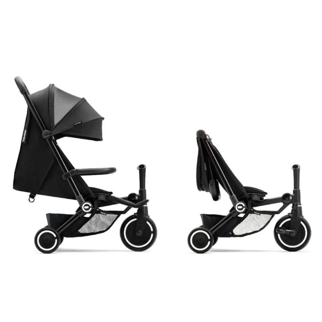 SMARTRIKE Traveler Onyx Black – Silla de paseo / Triciclo 4-en-1* Sillas De Paseo Y Accesorios·Sillas De Paseo