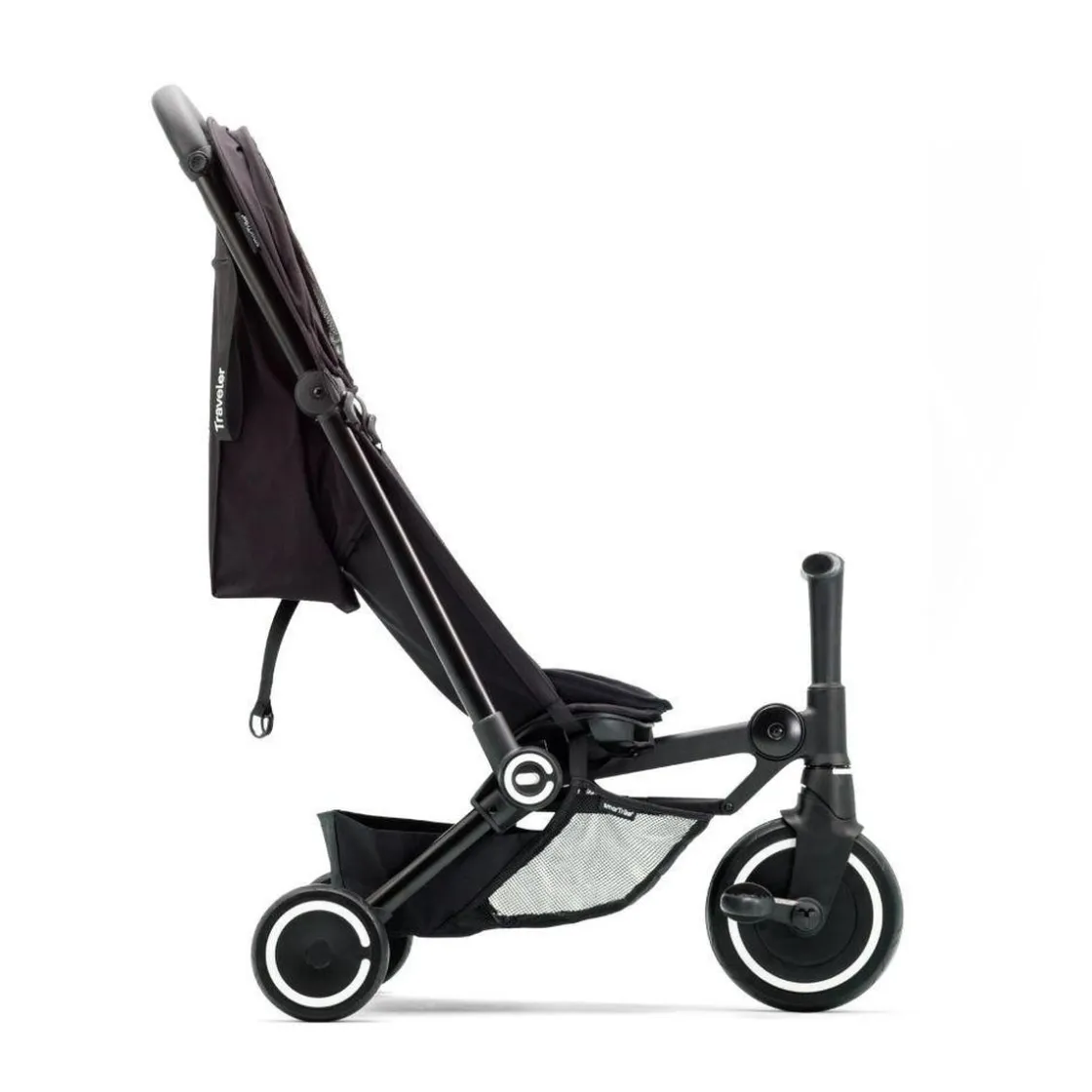 SMARTRIKE Traveler Onyx Black – Silla de paseo / Triciclo 4-en-1* Sillas De Paseo Y Accesorios·Sillas De Paseo