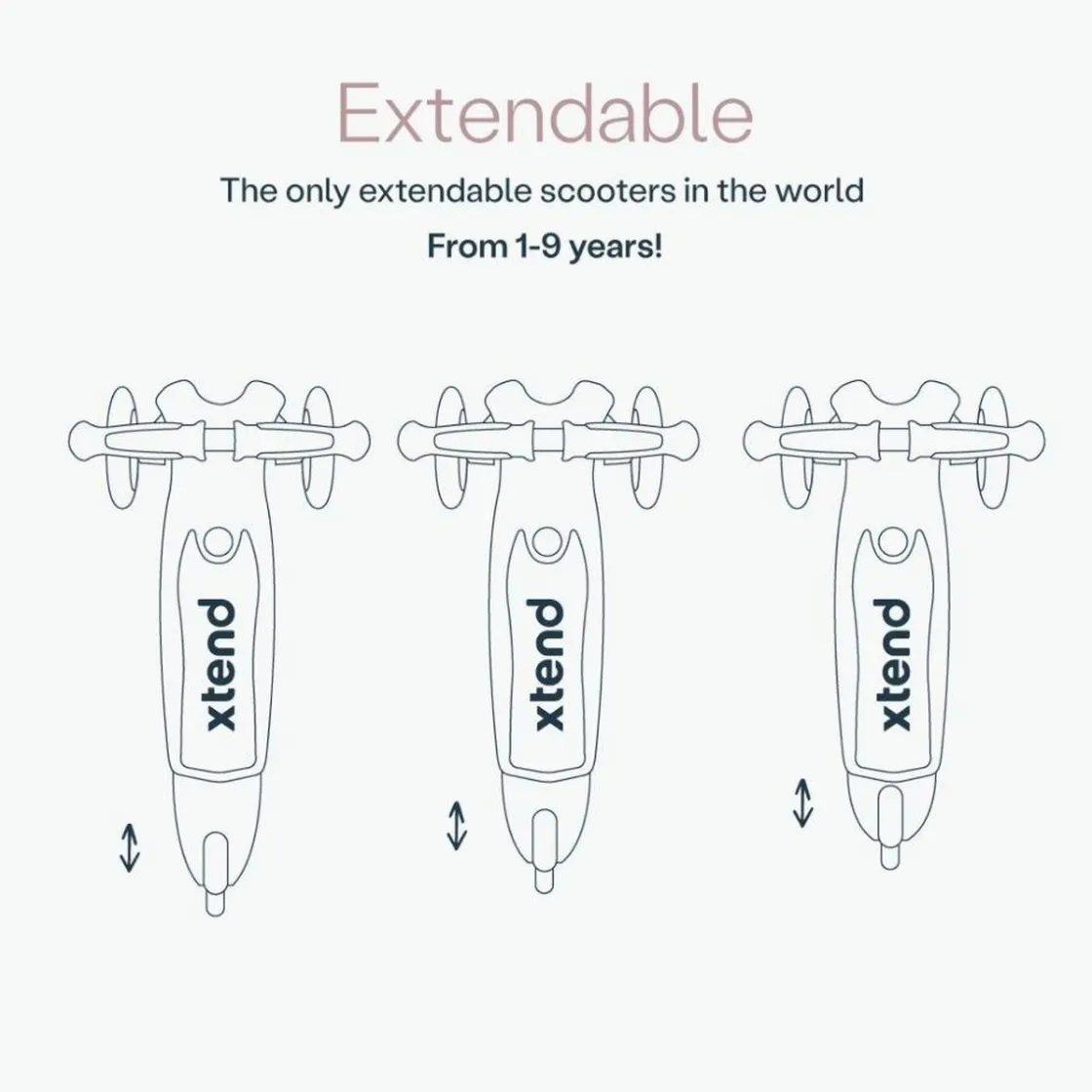 SMARTRIKE Xtend Mini+ Rose Pink* Motos Y Triciclos