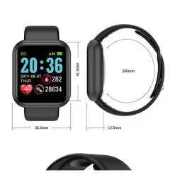 KLACK EUROPE Smartwatch Reloj inteligente L8 Negro