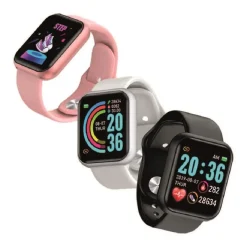 KLACK EUROPE Smartwatch Reloj inteligente L8 blanco humo