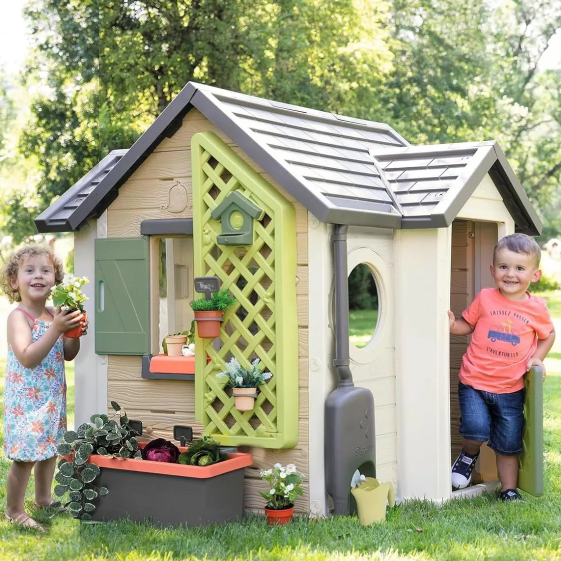 SMOBY - Casita de jardín con accesorios* Casas