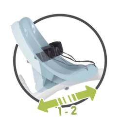 SMOBY - Triciclo de metal Be Move en azul ㅤ