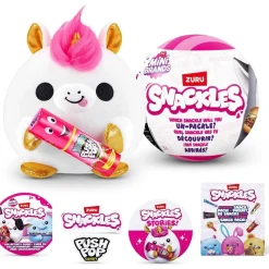ZURU Snackles Surprise Ball Peluche Sorpresa en Cápsula (Varios modelos) ㅤ