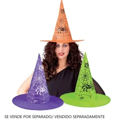 TOYS "R" US Sombrero de Bruja con Telaraña (varios modelos)* Disfraces|Halloween