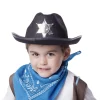RUBIE'S Sombrero infantil de Sheriff Negro