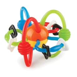 PRENATAL Sonajero mordedor tubos de colores