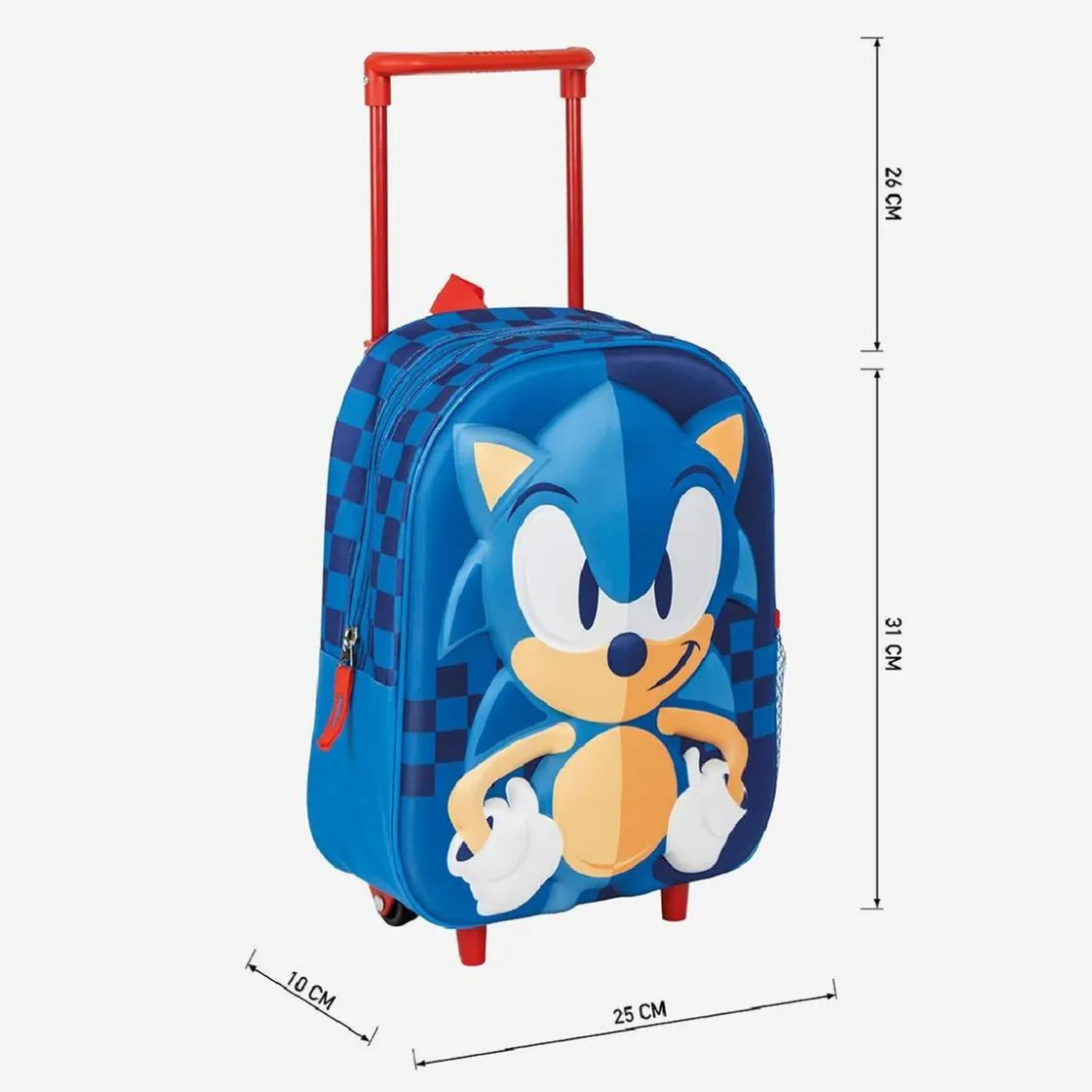 VALUVIC Sonic - Mochila infantil trolley 3D