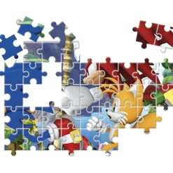 CLEMENTONI Sonic - Puzzles 10 en 1 Supercolor