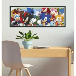 CLEMENTONI Sonic - Puzzles 10 en 1 Supercolor