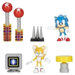 JAKKS Sonic - Set diorama Sonic con figuras y sonido ㅤ* Figuras De Acción