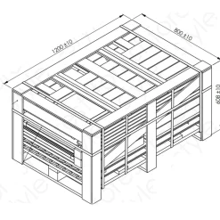 SOULET - Casita de madera Winny