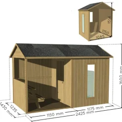SOULET - Casita de madera Jazz* Casas
