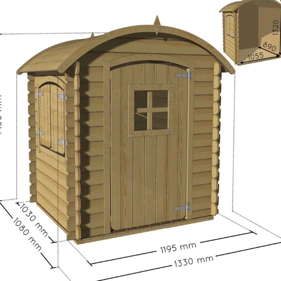 SOULET - Casita de madera Patty* Casas