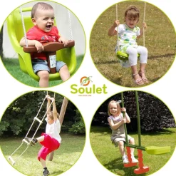 SOULET - Columpio de madera Suzon