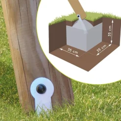 SOULET - Columpio de madera Gabin