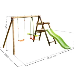 SOULET - Columpio de madera Menthe* Columpios