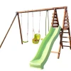 SOULET - Estación de juego con columpios y tobogán Tulipe* Columpios