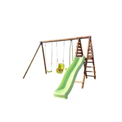 SOULET - Estación de juego con columpios y tobogán Tulipe* Columpios